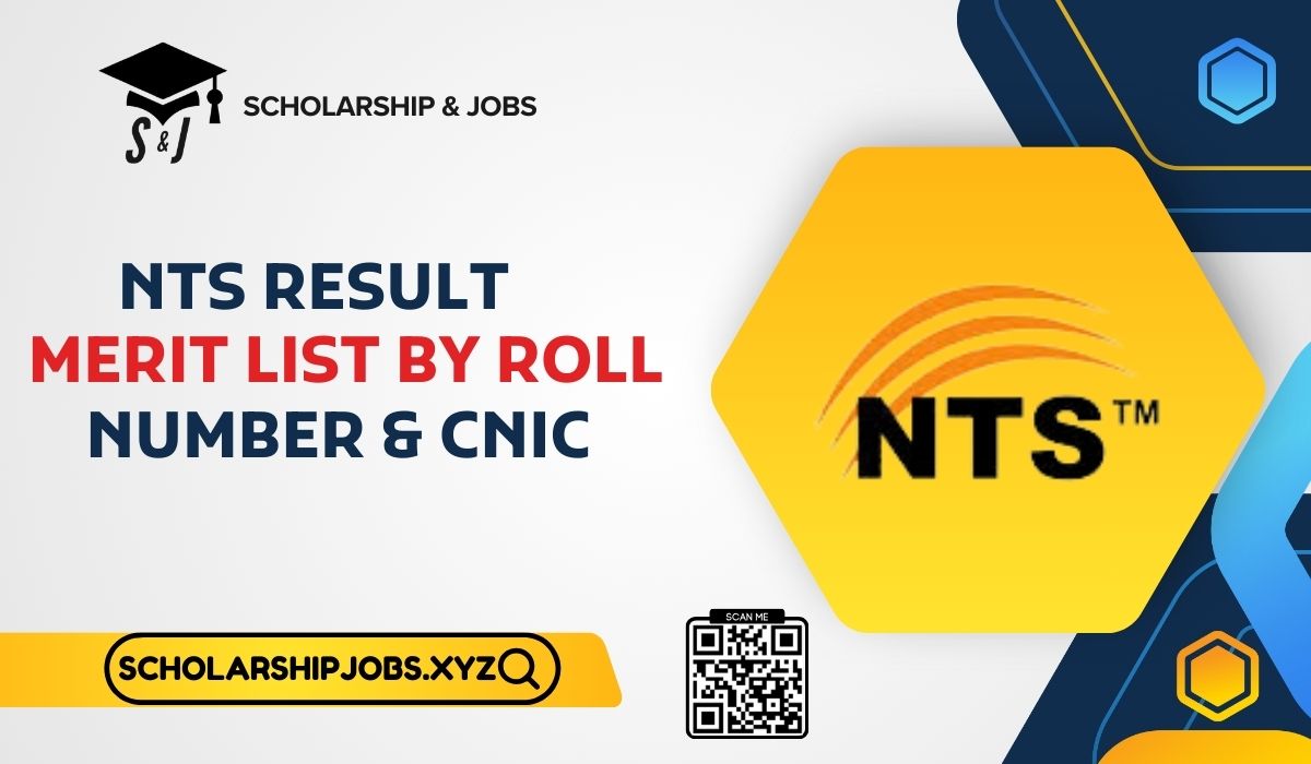 NTS Result 2025 Merit List by Roll Number and CNIC